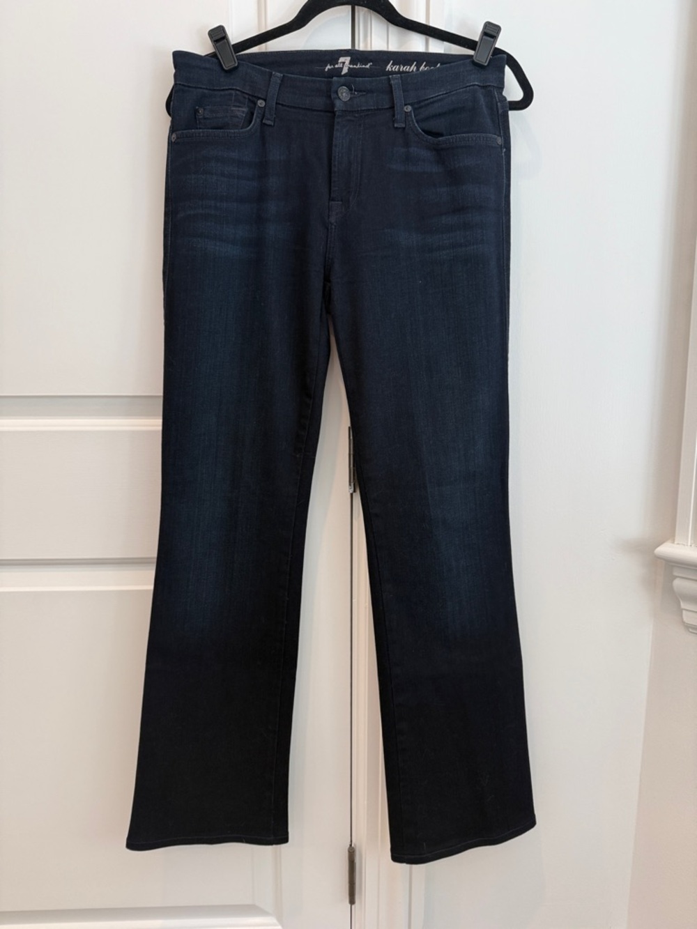 7 For All Mankind Low-rise Karah Bootcut Jeans Size 30